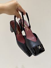 CHANEL 26 | Spring/Summer Slingback Sandals In Black - 5