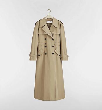 DIOR | Trench Coat Beige Cotton Gabardine