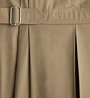 DIOR | Trench Coat Beige Cotton Gabardine - 4