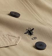 DIOR | Trench Coat Beige Cotton Gabardine - 3