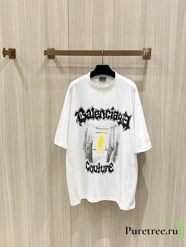 BALENCIAGA | 26SS stage-themed short-sleeved shirt - 1