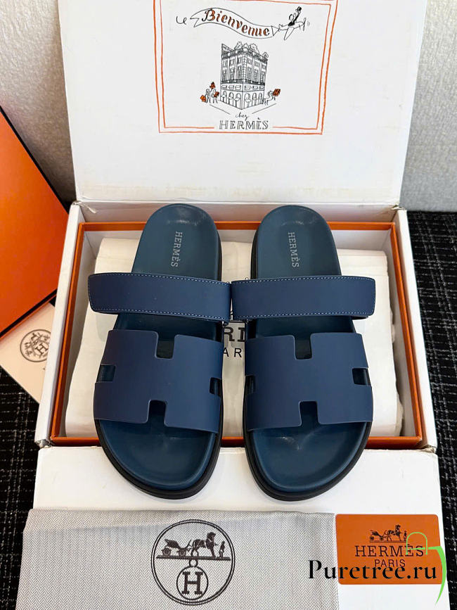 HERMES | Sandal Chypre Dark Blue - 1