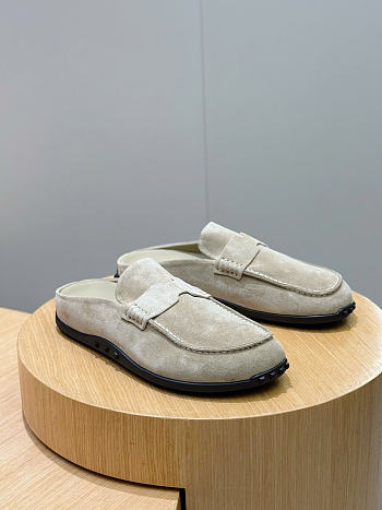 HERMES | Mix mule Alabaster beige calfskin insole