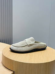 HERMES | Mix mule Alabaster beige calfskin insole - 5
