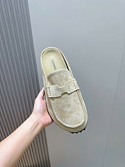 HERMES | Mix mule Alabaster beige calfskin insole - 3