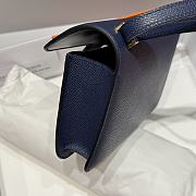 Hermès Constance Shoulder Bag Blue  - 5