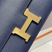 Hermès Constance Shoulder Bag Blue  - 3