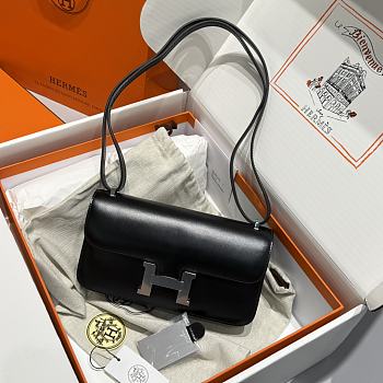 Hermès Constance Shoulder Bag Black