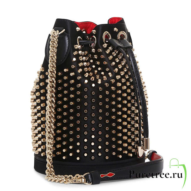 Christian Louboutin Marie Jane spikes bucket bag - 1