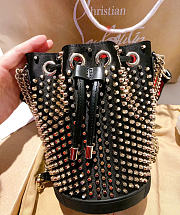 Christian Louboutin Marie Jane spikes bucket bag - 5