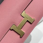 Hermès Constance Gold hardware Shoulder Bag Pastel pink - 6