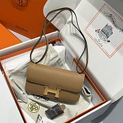 Hermès Constance Gold Hardware Shoulder Bag Camel - 1