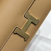 Hermès Constance Gold Hardware Shoulder Bag Camel - 2