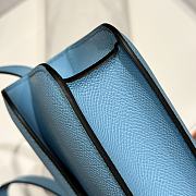 Hermès Constance Gold hardware Shoulder Bag Sky Blue - 6