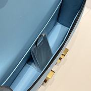 Hermès Constance Gold hardware Shoulder Bag Sky Blue - 4