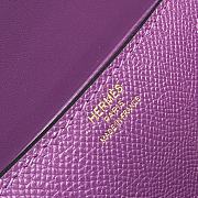 Hermès Constance Gold hardware Shoulder Bag Orchid purple - 2