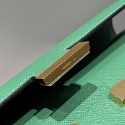 Hermès Constance Gold hardware Shoulder Bag Emerald green - 5