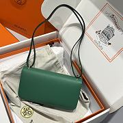 Hermès Constance Gold hardware Shoulder Bag Emerald green - 4