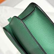 Hermès Constance Gold hardware Shoulder Bag Emerald green - 3