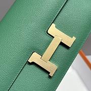 Hermès Constance Gold hardware Shoulder Bag Emerald green - 2
