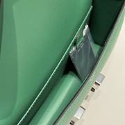 Hermès Constance Silver hardware Shoulder Bag Emerald green - 6