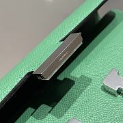 Hermès Constance Silver hardware Shoulder Bag Emerald green - 4