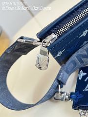 LOUIS VUIITON | Gaston Small Bag Navy Blue - 5