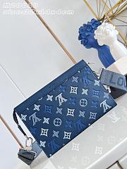 LOUIS VUIITON | Gaston Small Bag Navy Blue - 2