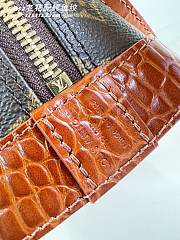 LOUIS VUITTON | Alma BB Damier Ebene Brown  - 6