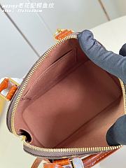 LOUIS VUITTON | Alma BB Damier Ebene Brown  - 2