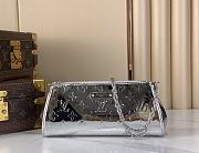 LOUIS VUITTON | Eva Pochette Bag Silver - 1