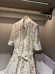Dior floral print dress - 3