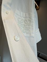 LOEWE | Paula's Ibiza Anagram denim shirt white - 4