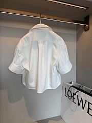 LOEWE | Paula's Ibiza Anagram denim shirt white - 2