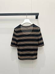 LOEWE x Paula's Ibiza Stripe Short-Sleeve Sweater - 3