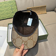 GUCCI | Large Double G Baseball Cap Beige - 2