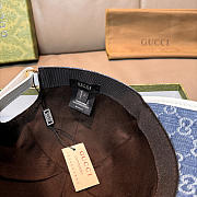 GUCCI | Large Double G Baseball Cap Denim Blue - 5