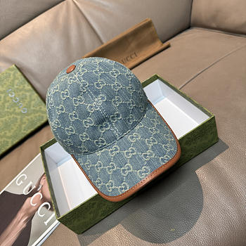 GUCCI | Large Double G Baseball Cap Distressed color