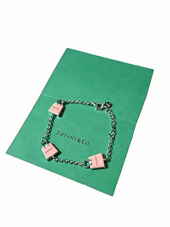 Tiffany & Co rock punk silver bracelet