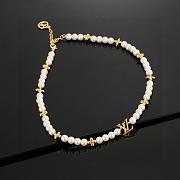 Louis Vuitton classic pearl necklace - 6