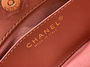 CHANEL | Velvet Quilted Small Wavy CC Hobo Pink - 5