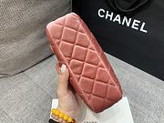 CHANEL | Velvet Quilted Small Wavy CC Hobo Pink - 3