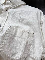 Prada Men's Shirt Jacket White - 5