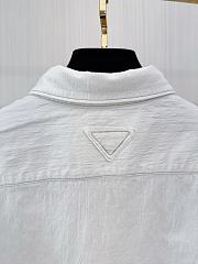 Prada Men's Shirt Jacket White - 4