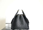 CHANEL | Medium 25 Hobo Bag Black Denim - 3