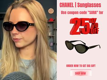 CHANEL | Sunglasses CH2262 Black/White