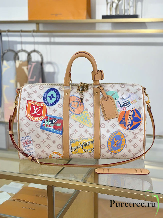 LOUIS VUITTON |  Flight Mode Keepall Bandoulière 45  - 1