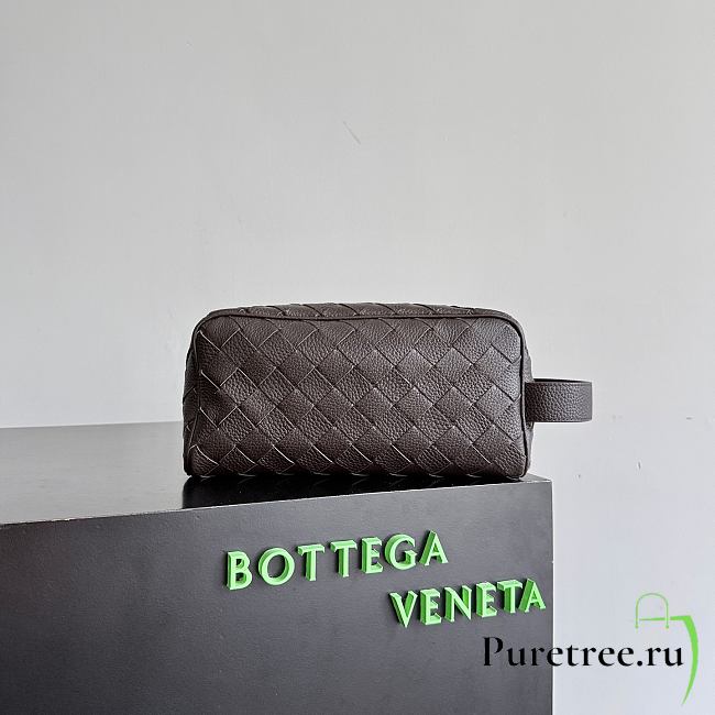 BOTTEGA VENETA | Intrecciato Travel Pouch Fondant - 1