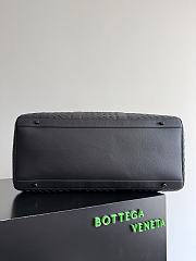BOTTEGA VENETA | Intrecciato Cabin Duffle In Black Size 55x29x24 cm - 2