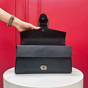 GUCCI | Dionysus medium shoulder bag in light black leather - 3